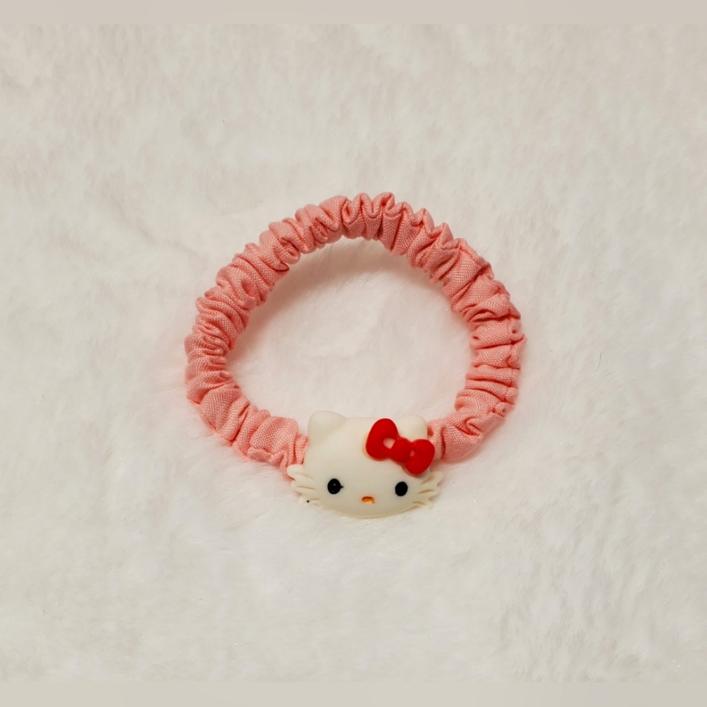 💖10 FOR 20💖New Hello Kitty Pink Hair Scrunchie